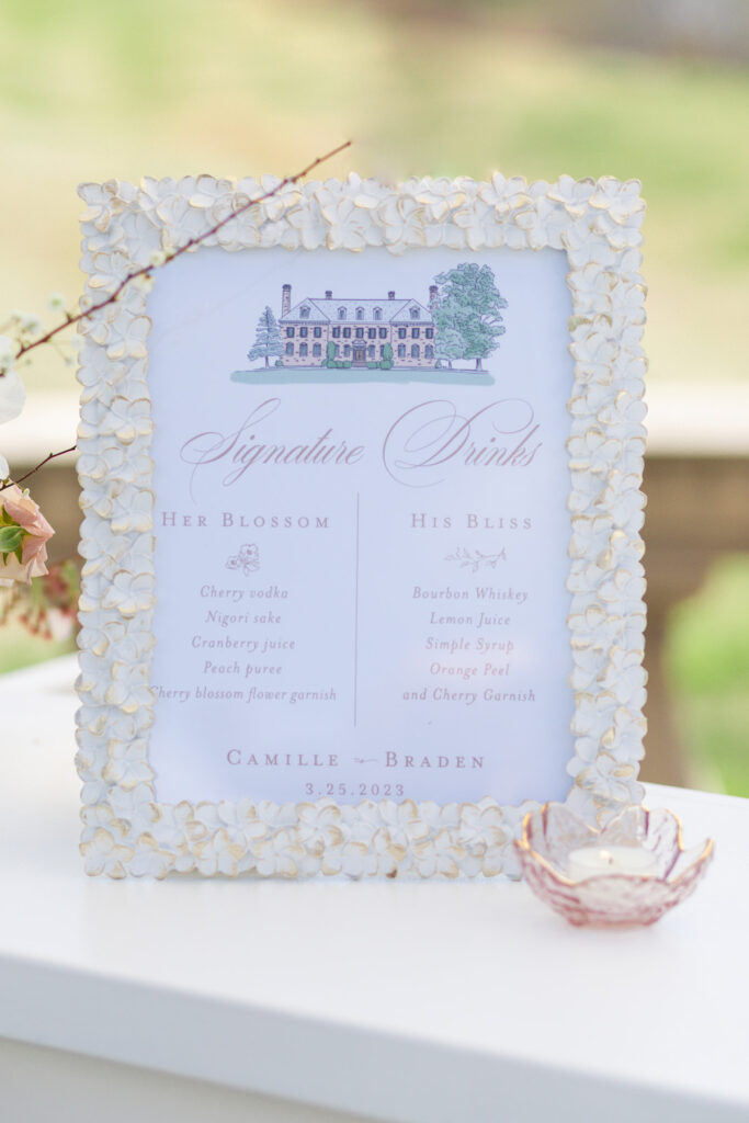 The regal Estate at River Run hosts this delicate spring-styled shoot with romantic details and a soft, springtime palette.