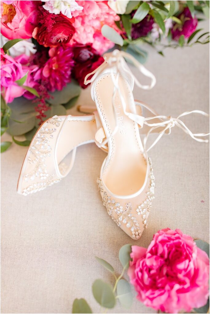 We've selected 19 standout summer bridal shoe styles that will surely bring extra glam and dazzle to your bridal style.