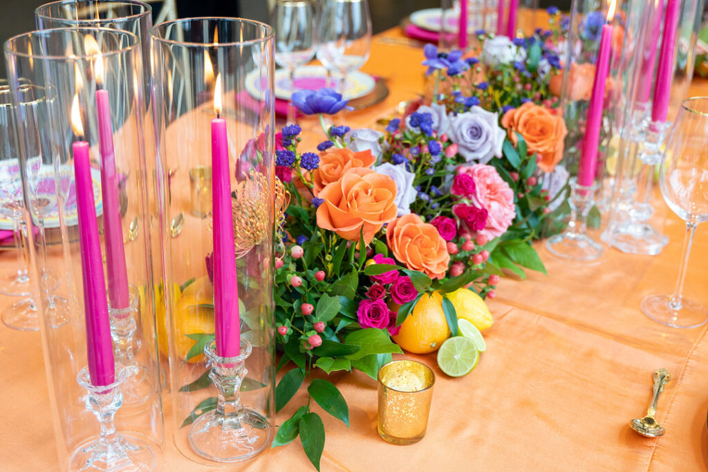 This beautiful East Indian & American-styled shoot is a colorful ADA (Americans with Disabilities Act) love story engaging all five senses.