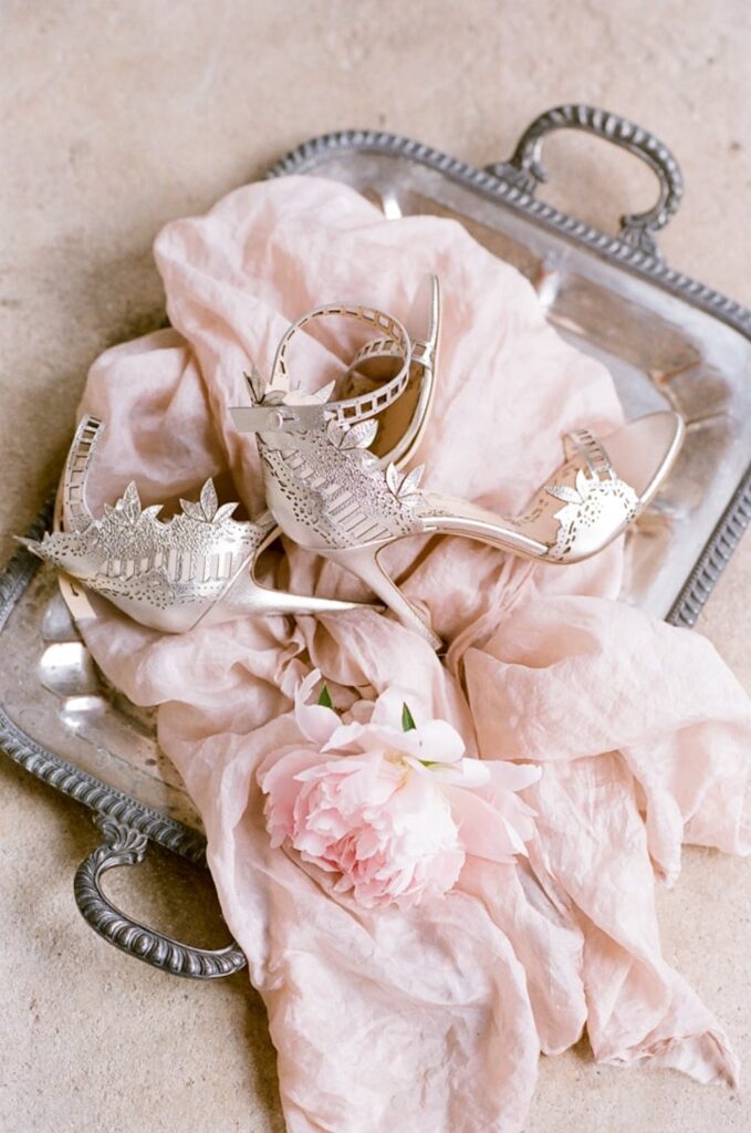 We've selected 19 standout summer bridal shoe styles that will surely bring extra glam and dazzle to your bridal style. | Marchesa Shoes 