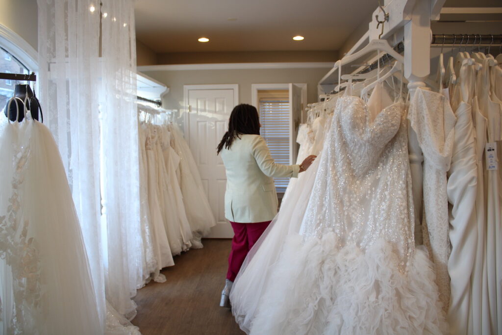 Ellie's Bridal Boutique sat down with us to chat about all things bridal... wait till you hear how many dresses one bride actually tried on!