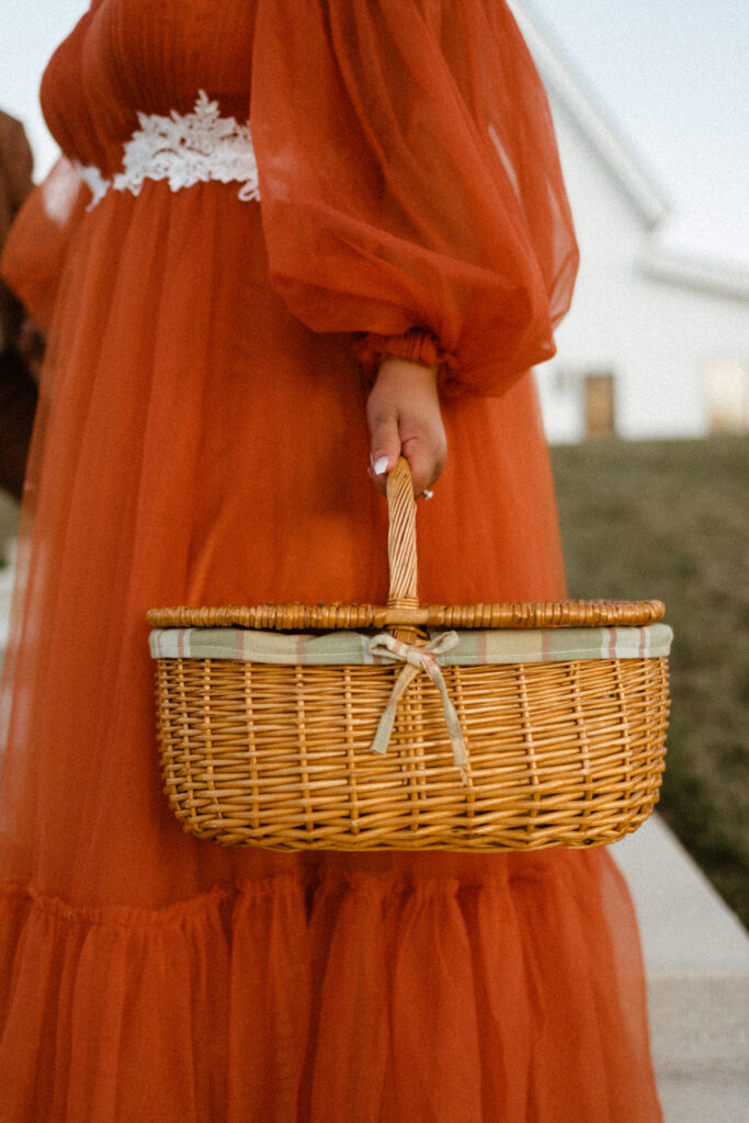 Featured in Issue 29, Honey Lens Imaging captures Adiah and AJ's romantic fall picnic engagement shoot at the Sixpence with rich autumn hues.