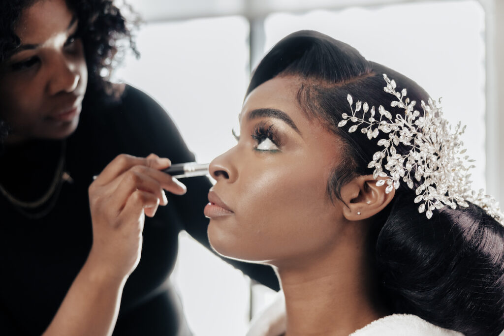 Featured in MunaLuchi Bridal Magazine Issue 29, T'Kiyah and Christopher’s waterfront wedding at the Half Moone Celebration Center in Norfolk, Virginia, was a dreamy affair. 