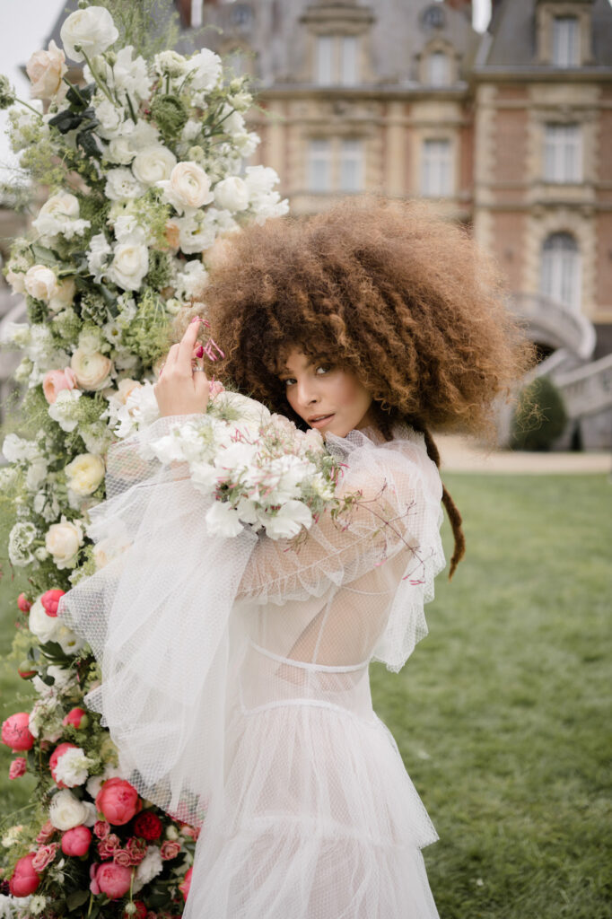 Featured in Issue 29, this chic-styled shoot at Château Bouffémont in Paris is a gorgeous ode to Spring inspired by a luxury bohemian theme.