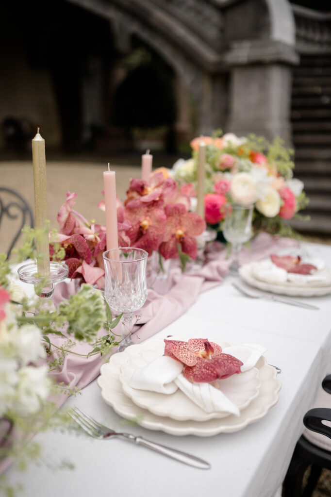 Featured in Issue 29, this chic-styled shoot at Château Bouffémont in Paris is a gorgeous ode to Spring inspired by a luxury bohemian theme.