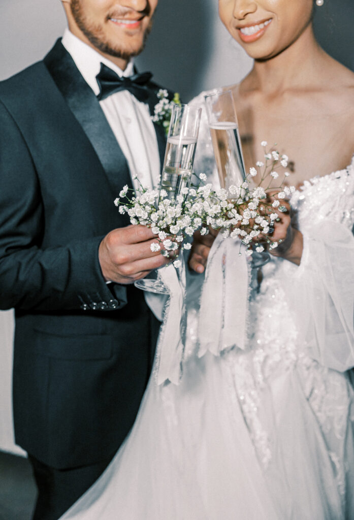 Featured in MunaLuchi Bridal Magazine Issue 29, Omaria McCrae creates and captures an intricate scene of classic ethereal romance at the historic Rialto Theatre in Tampa, Florida.