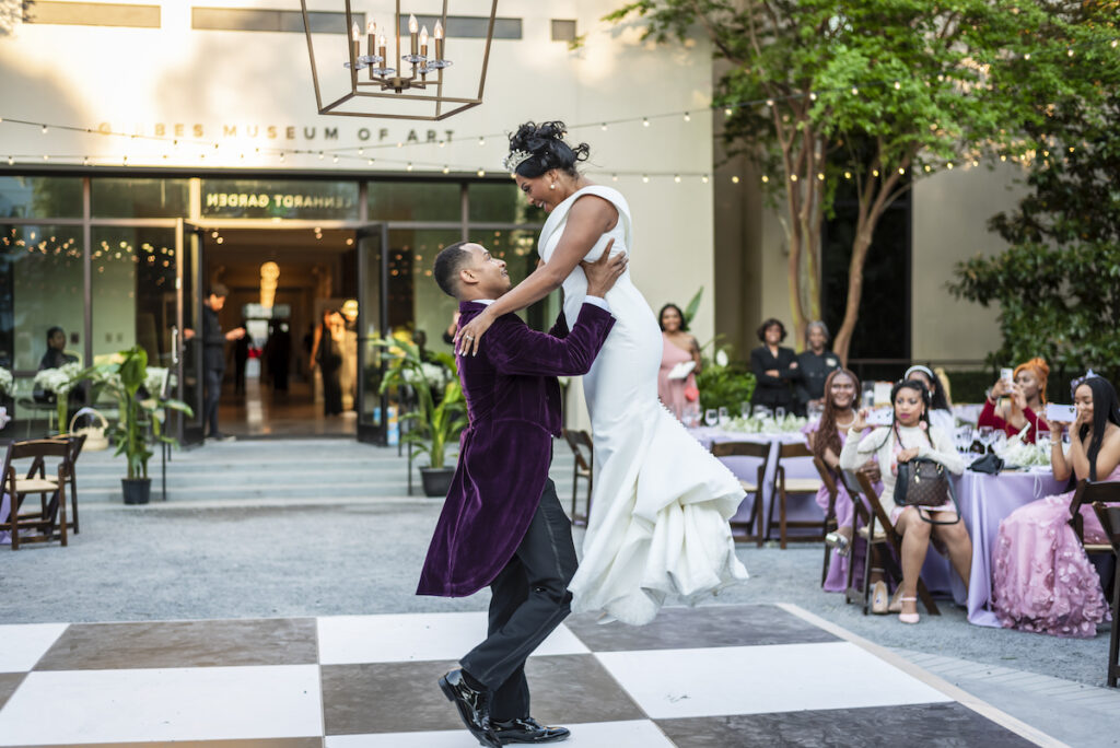 This Bridgerton and southern-inspired wedding had us planning to have a Regency-inspired party this summer!