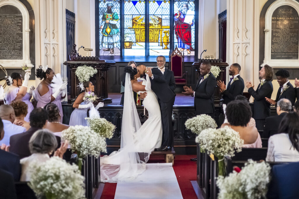 This Bridgerton and southern-inspired wedding had us planning to have a Regency-inspired party this summer!