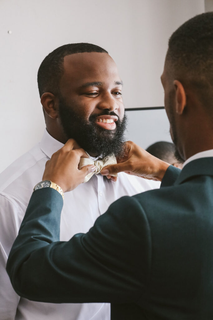 Modern couple weds on Juneteenth at the Bradford in Raleigh, North Carolina, reminding guests that love has always been the center of black excellence.