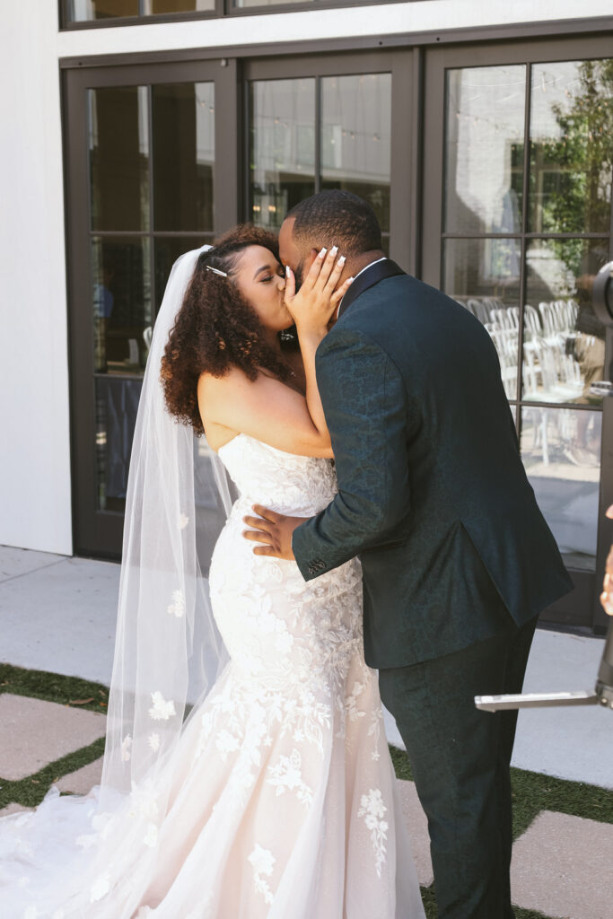 Modern couple weds on Juneteenth at the Bradford in Raleigh, North Carolina, reminding guests that love has always been the center of black excellence.