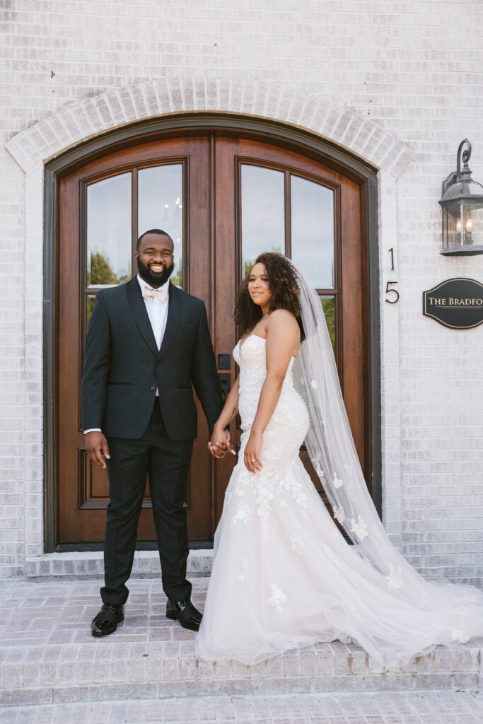 Modern couple weds on Juneteenth at the Bradford in Raleigh, North Carolina, reminding guests that love has always been the center of black excellence.