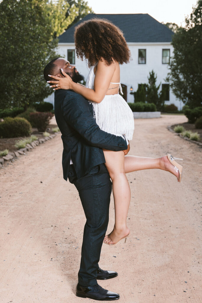 Modern couple weds on Juneteenth at the Bradford in Raleigh, North Carolina, reminding guests that love has always been the center of black excellence.