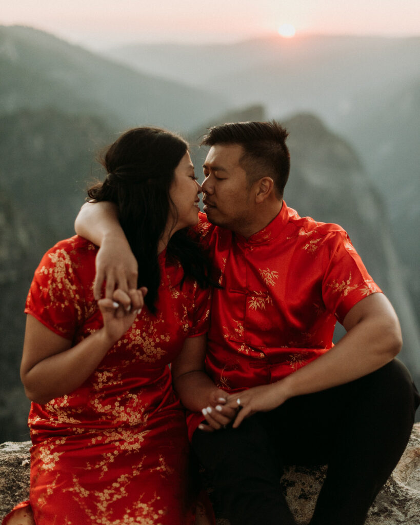 Yeang-Shin and Anderson's elopement shoot in Yosemite National Park was the romantic inspiration you've been waiting for!