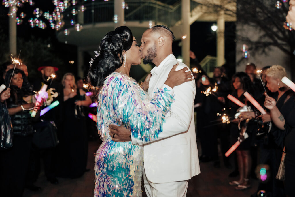 Featured in MunaLuchi Bridal Magazine Issue 29, T'Kiyah and Christopher’s waterfront wedding at the Half Moone Celebration Center in Norfolk, Virginia, was a dreamy affair. 