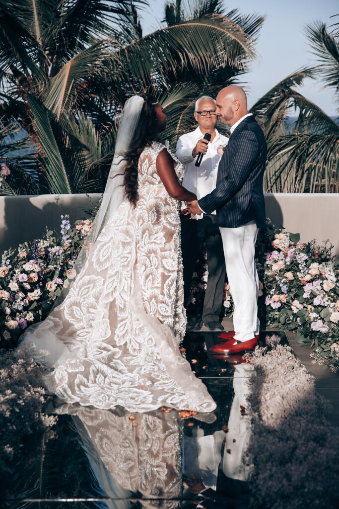 Featured in MunaLuchi print magazine, Issue 29, Dwayne & Megann's multi-day bohemian glam wedding by the Caribbean Sea was incredible!