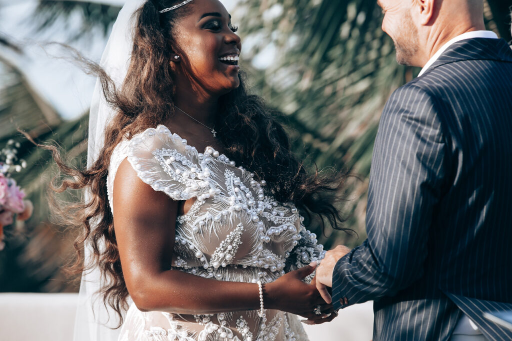 Featured in MunaLuchi print magazine, Issue 29, Dwayne & Megann's multi-day bohemian glam wedding by the Caribbean Sea was incredible!