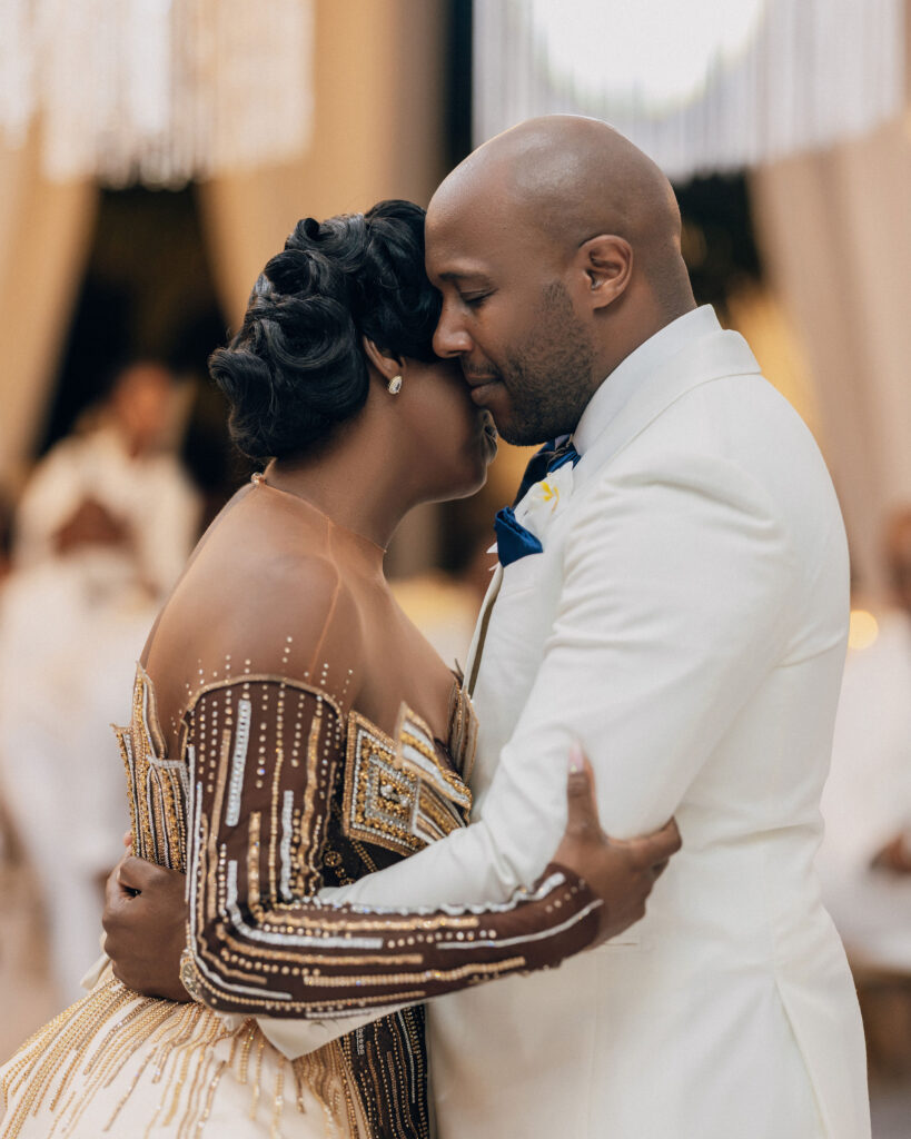 We're giving you something to talk about with Tiffany and Dane's ultra-luxe destination wedding by the beach in Jamaica! Their wedding was first featured in Issue 29!