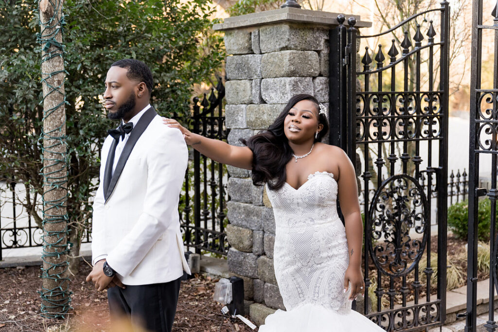 Lawrence and JaRheya's country club wedding in New Jersey celebrated all people and things that they loved and cherished the most.