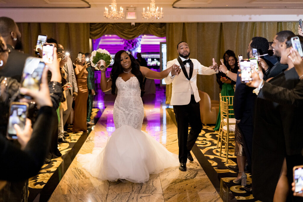 Lawrence and JaRheya's country club wedding in New Jersey celebrated all people and things that they loved and cherished the most.