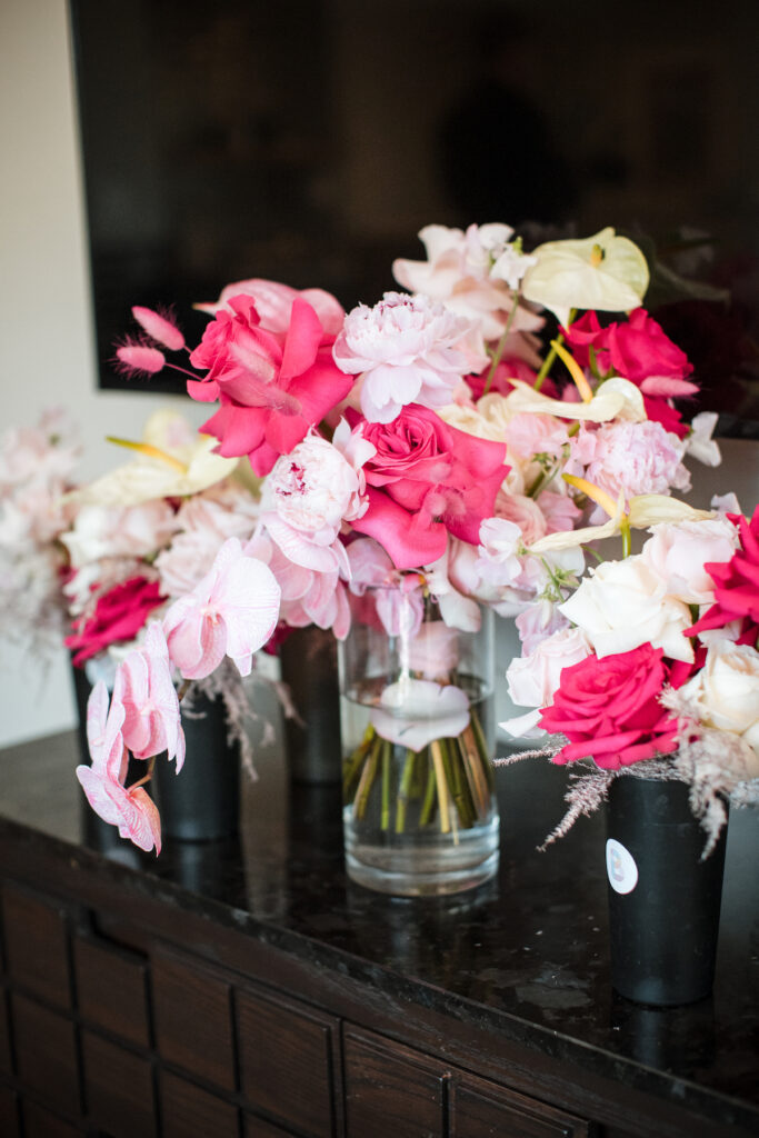 This outdoor wedding held at the beautiful Hyatt Regency Resort in Scottsdale, AZ, had timelessly chic details and perfectly pink surprises.