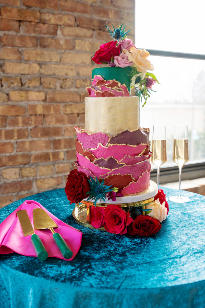 Check out this bold NOLA inspired styled shoot which showcased bold styling elements and chic DIY details for your next celebration!