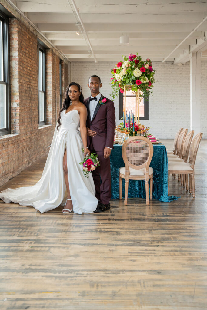 Check out this bold NOLA inspired styled shoot which showcased bold styling elements and chic DIY details for your next celebration!