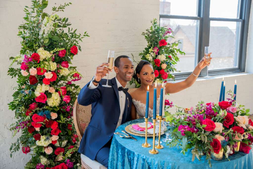 Check out this bold NOLA inspired styled shoot which showcased bold styling elements and chic DIY details for your next celebration!