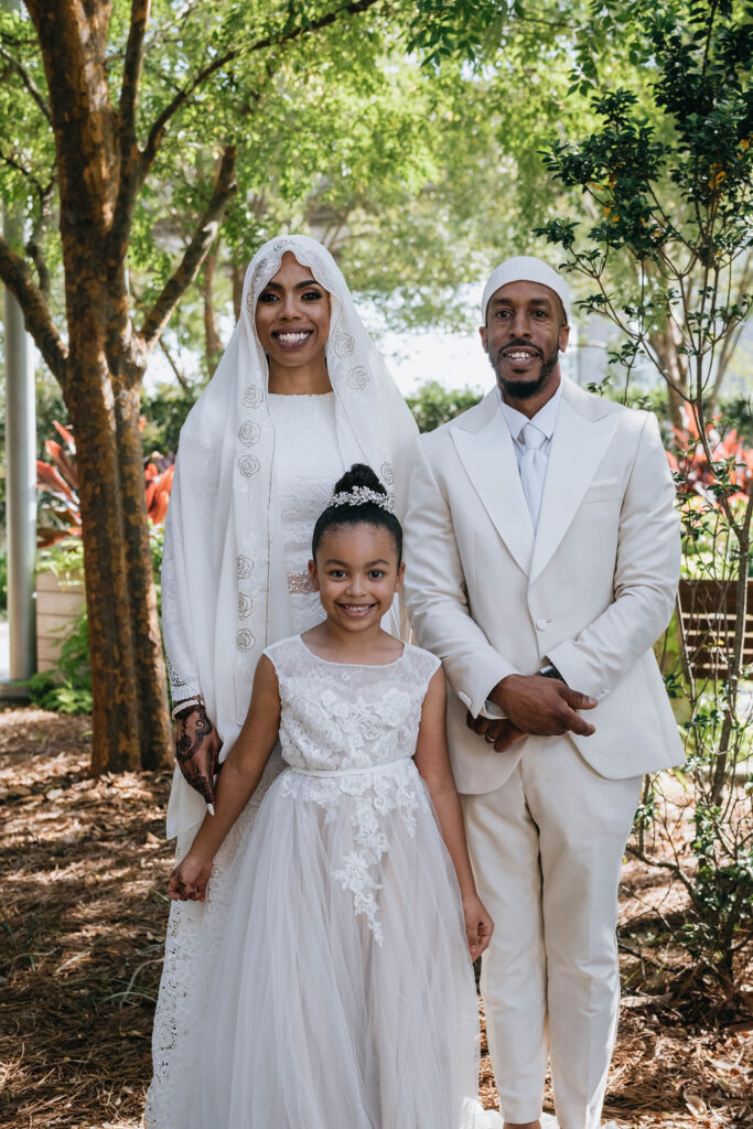 Elijah and Ayesha's romantic bohemian wedding at Mount Pleasant, South Carolina, was a beautiful display of culture and love.