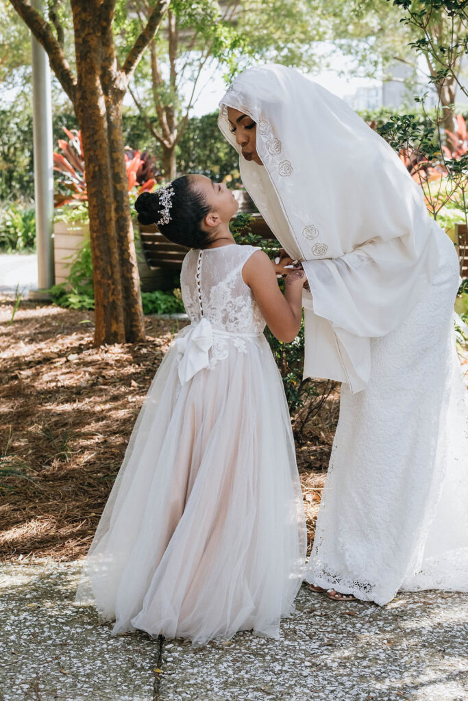 Elijah and Ayesha's romantic bohemian wedding at Mount Pleasant, South Carolina, was a beautiful display of culture and love.