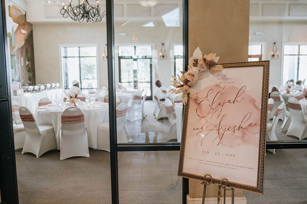 Elijah and Ayesha's romantic bohemian wedding at Mount Pleasant, South Carolina, was a beautiful display of culture and love.