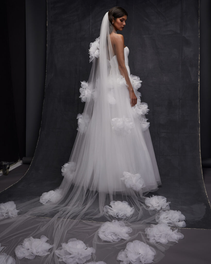 Bridal designers are already looking ahead to 2024 and showcased dazzling wedding dress trends during Bridal Fashion Week in New York.