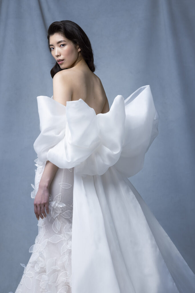 Bridal designers are already looking ahead to 2024 and showcased dazzling wedding dress trends during Bridal Fashion Week in New York.