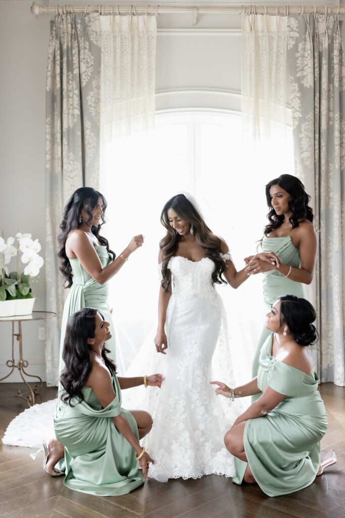 Krystal and Zachary's Guyanese and Indian wedding features glamorous black-tie attire and luscious florals at the Park Chateau Estate and Gardens