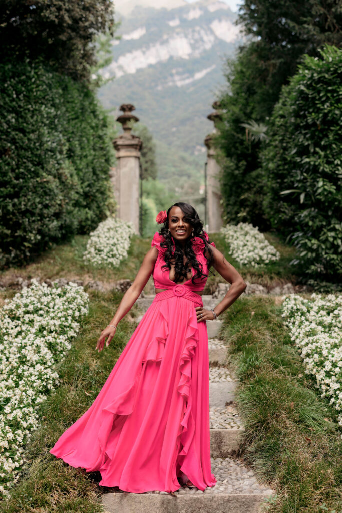 Shayna and James' outdoor wedding in Lake Como, Italy was filled with fun, family, and of course the perfect Limoncello!