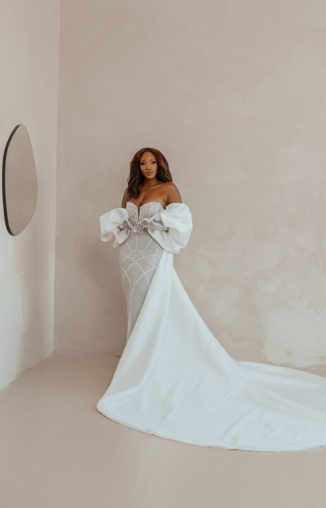 Bridal designers are already looking ahead to 2024 and showcased dazzling wedding dress trends during Bridal Fashion Week in New York.