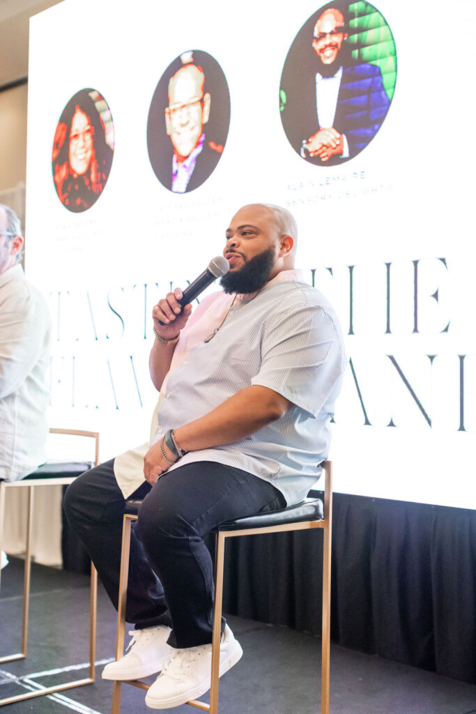 Day 2 of Coterie Retreat 2023 in the Cayman Islands included a culinary panel, a lovely luncheon, and our always-anticipated white party.