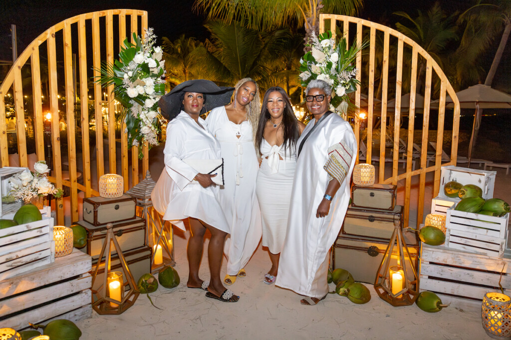 Day 2 of Coterie Retreat 2023 in the Cayman Islands included a culinary panel, a lovely luncheon, and our always-anticipated white party.