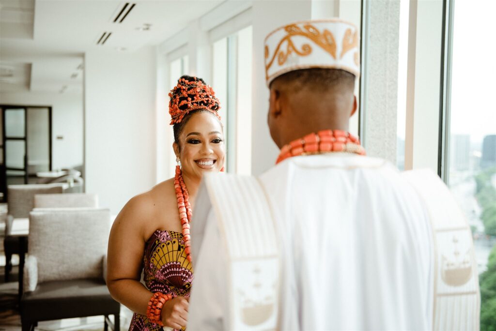 This Nigerian traditional + White wedding in Georgia was what we needed with its luxe decor details and glamorous head-turning fashion.