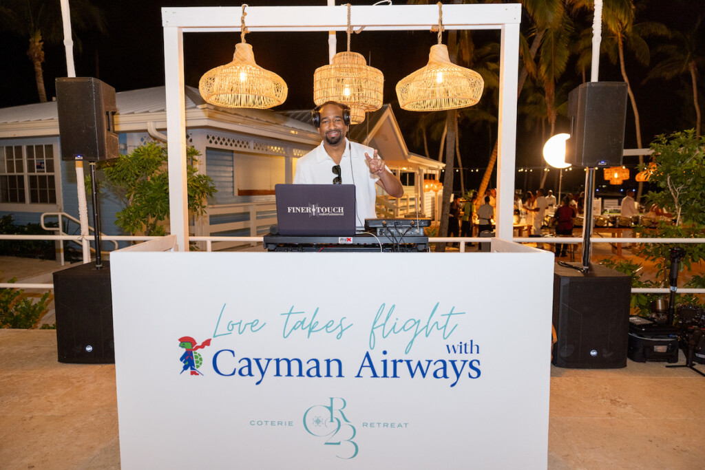 Day 2 of Coterie Retreat 2023 in the Cayman Islands included a culinary panel, a lovely luncheon, and our always-anticipated white party.