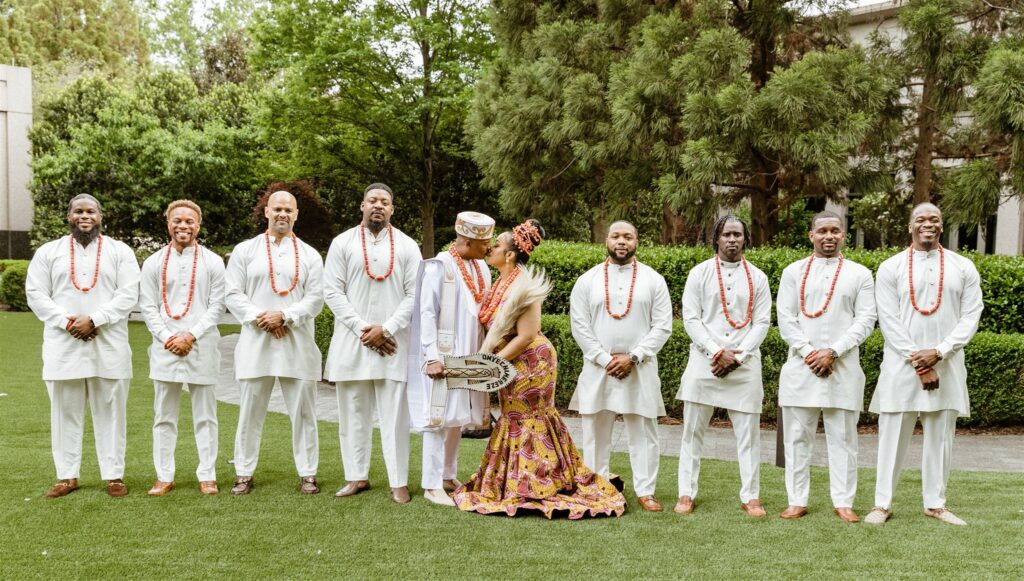 This Nigerian traditional + White wedding in Georgia was what we needed with its luxe decor details and glamorous head-turning fashion.