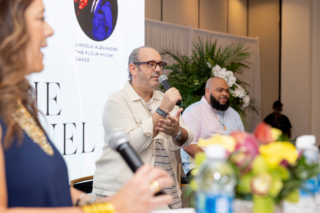 Day 2 of Coterie Retreat 2023 in the Cayman Islands included a culinary panel, a lovely luncheon, and our always-anticipated white party.