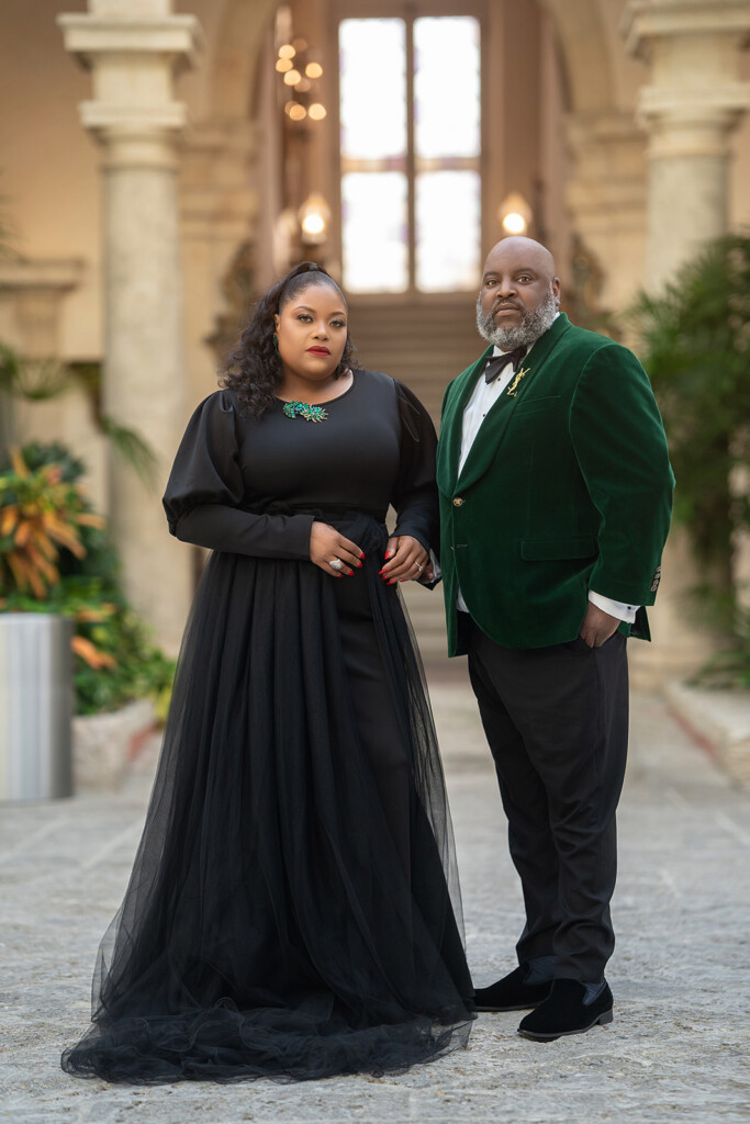 Featured in Issue 30, Muna Coterie Photographer, Chip Dizárd, is engaged! View his elegant engagement session at the Vizcaya Museum here.