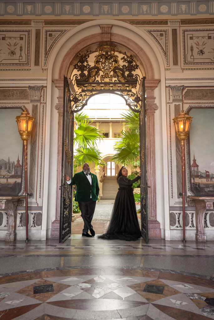 Featured in Issue 30, Muna Coterie Photographer, Chip Dizárd, is engaged! View his elegant engagement session at the Vizcaya Museum here.