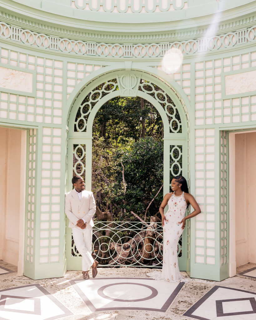 Featured in Issue 30, Kenneth and Georgia's engagement photos by Coterie member Stanlo Photography exude elegance and playful romance.