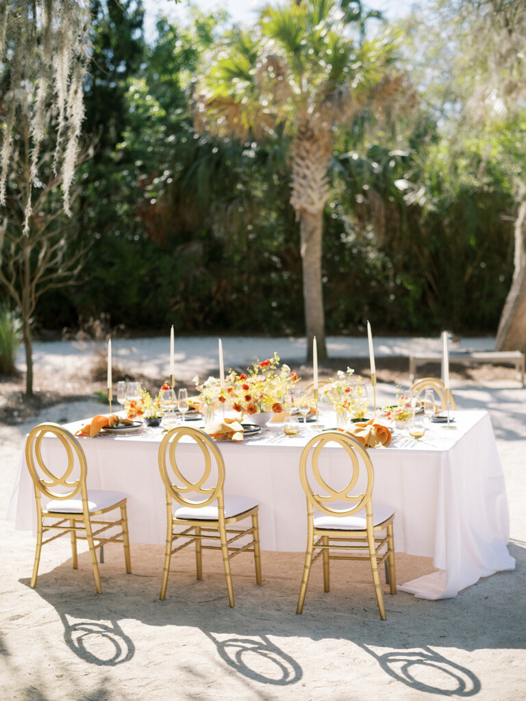 Featured in Issue 30, love transcends words in this elegant styled shoot on Amelia Island inspired by African Royalty.