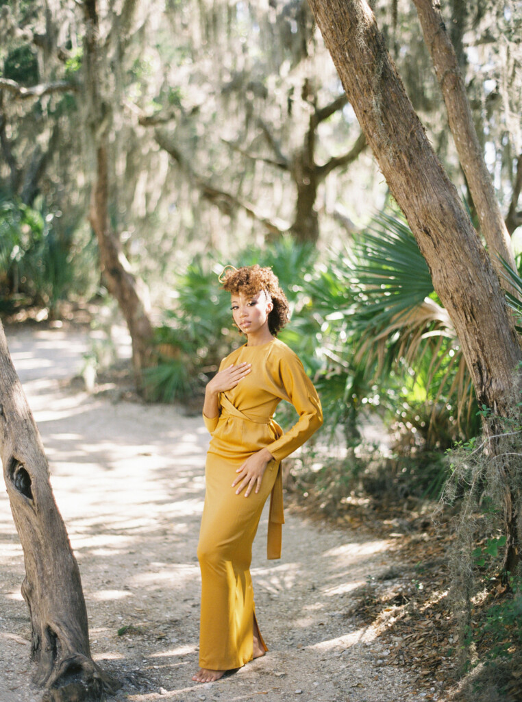 Featured in Issue 30, love transcends words in this elegant styled shoot on Amelia Island inspired by African Royalty.