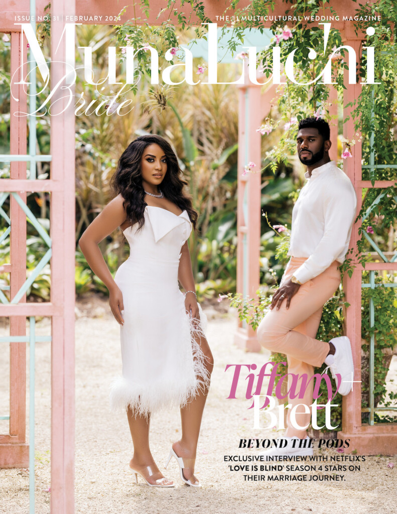 During this month of love, we are ecstatic to announce Netflix Love Is Blind stars Tiffany and Brett Brown as our Issue 31 cover couple!