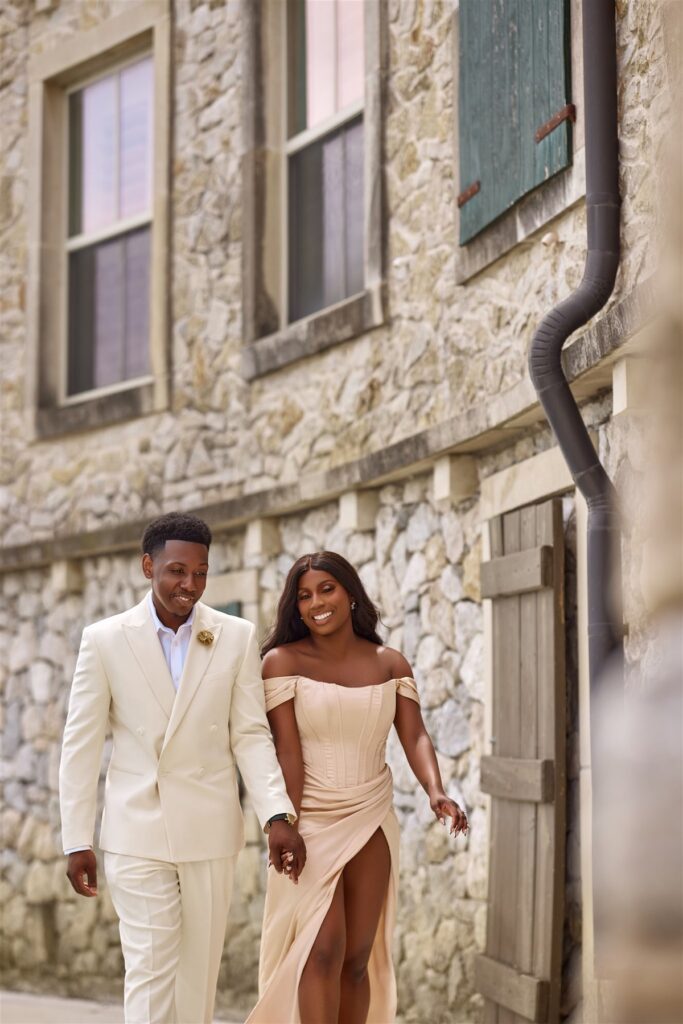 Symone and Robert's sexy and sophisticated engagement session is featured in Issue 30! Read all about the couple's love story here!