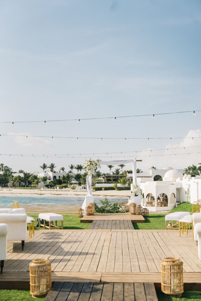 Featured in Issue 30, embrace minimal and relaxed luxury in Shiloh and James's intimate destination wedding weekend in Anguilla.