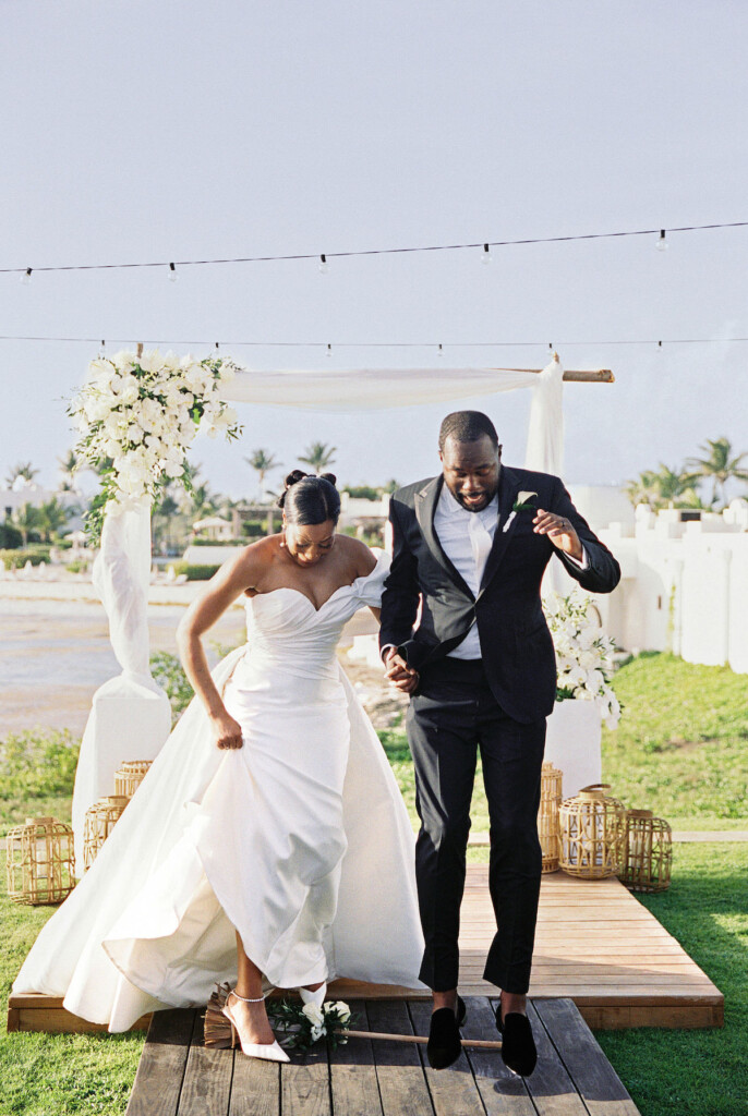 Featured in Issue 30, embrace minimal and relaxed luxury in Shiloh and James's intimate destination wedding weekend in Anguilla.